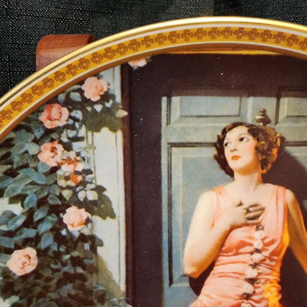 Standing in the Doorway - Norman Rockwell Collectors' Plate VTG